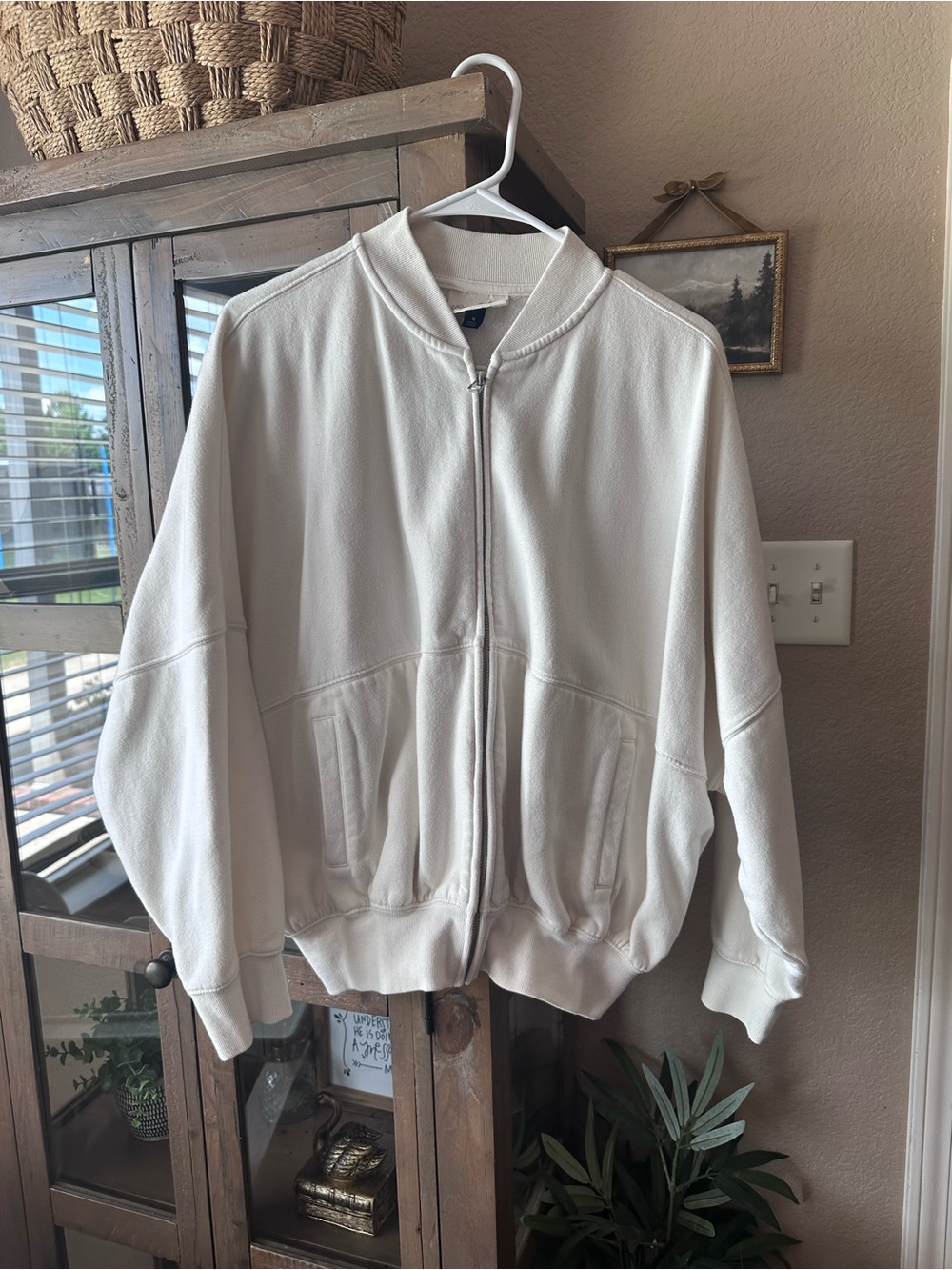 Bomber style jacket